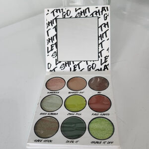 BH Cosmetics Let That Shit Go Eyeshadow Palette Green Brown